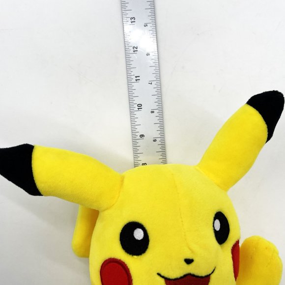 Wicked Cool Toys WCT 8" Yellow Pokemon Pikachu Plush Stuffed Animal Anime Toys - Picture 6 of 6